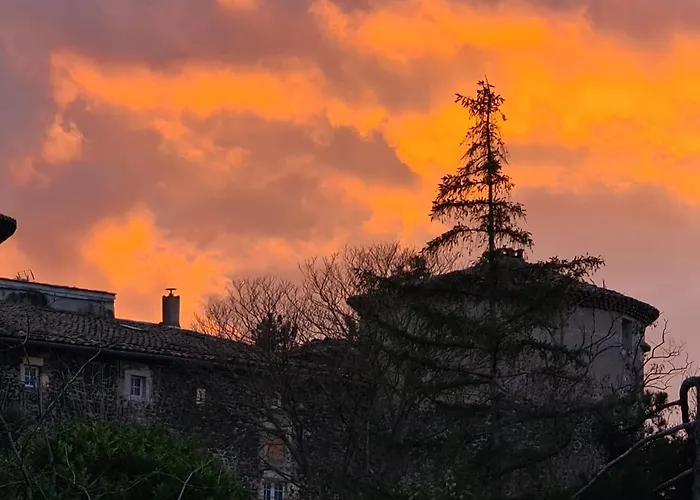 ベッド・アンド・ブレックファスト Chateau De Mauras Chomérac